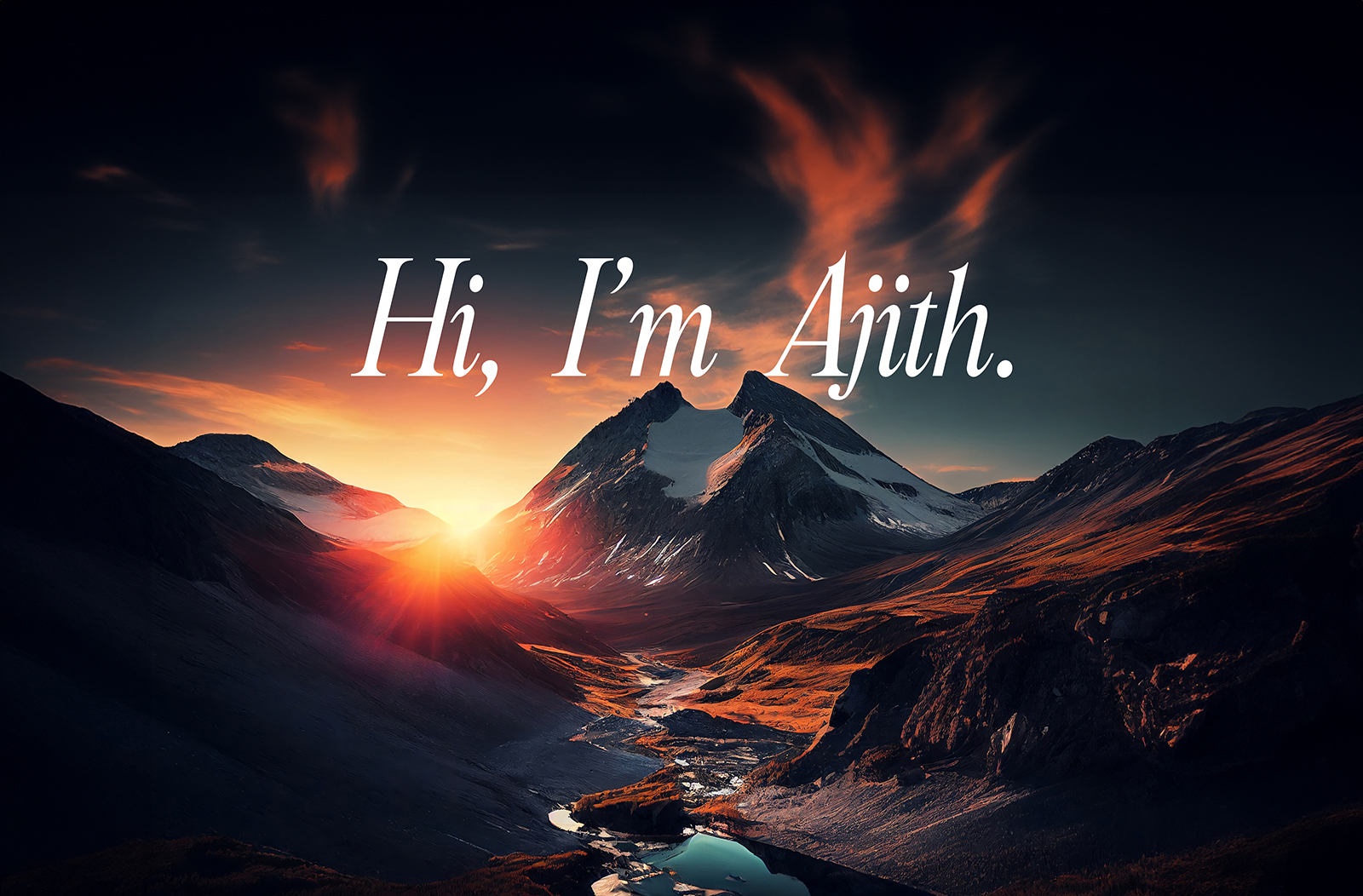 Ajith Chandran – Graphic Designer